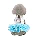 Produktbild Hawkimin Haustier Hunde Kleid Love Porox Parfümflasche Muster Nettes Baumwolle Rock Tüllrock Tutu Kleider Hunde T-Shirt Weste Hemd Welpen Kostüm