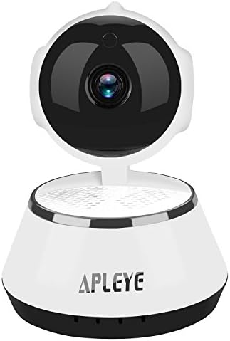 Apleye IP Camera, Wireless Security IP, HD 720P Baby Pet Monitor Built in Microphone Mobile iPhone Android Night Vision, Remote Viewing Function, Motion Detection Recording, Mobile Push Alerts