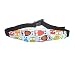 Aoxintek 2pcs Cute Owl Print Toddler Infants and Baby Head Support Pram Stroller Safety Seat Fastening Belt Adjustable Playpens Sleep Positioner