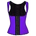 Produktbild Europäische Double strap Court Rubber Korsett Korsett Stahl-verstärktem Polyester Damen Korsett Korsett Mieder , purple s046445 , 3xl