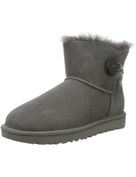 Ugg Damen Mini Bailey Button Kurzschaft Stiefel