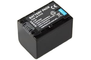 PABUTEL-BUNDLE Ersatzakku für den Sony FDR-AX53 / AX53 Ultra HD Camcorder - Akku für Sony NP-FV70 (1500mAh) inkl. PATONA Displaypad