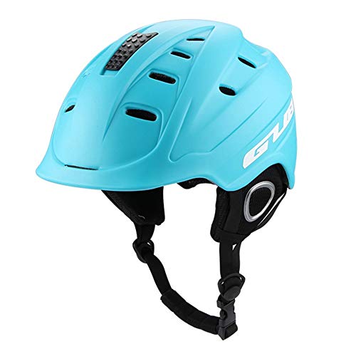 Preisvergleich Produktbild GUB616 Skihelme für Herren leichte Doppelverblendhelme Skisportausrüstung Schneehelme Skischutz & White