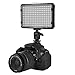 Produktbild Dimmable Ultra Helligkeit 176 LED Video Licht Kamera Videoleuchte mit LCD Display für DSLR Kamera Video Camcorder, 3200K-5600K Farbtemperatur