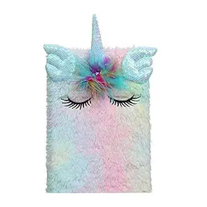 2-OYSS Beautiful Unicorn Notebook Diary for Kids/Girls/Boys (Multicolor) 1 Piece