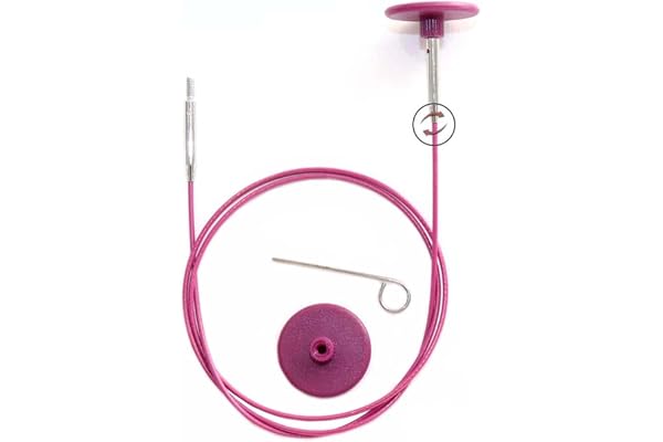 KnitPro - KnitPro Pivot 360° Interchangeable Câble Pour 60cm Aiguille - 1 Set