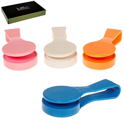 BMC Womens 4pc Mix Color DIY Temporary Hair Chalk Coloring Clips - Set 2, Asian Sensation