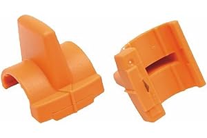 Original Fiskars Cuchillas de repuesto para máquinas de corte de papel SureCut Plus, 2 unidades, para corte recto, SureCut Plus, Naranja, 1020506