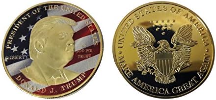 President Donald J. Trump - USA Flag Commemorative Coin
