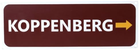 Road Sign Koppenberg