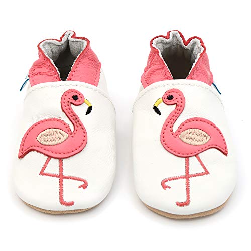 Dotty-Fish-Chaussures-Cuir-Souple-bb-Bambin-Filles-0-6-Mois-3-4-Ans