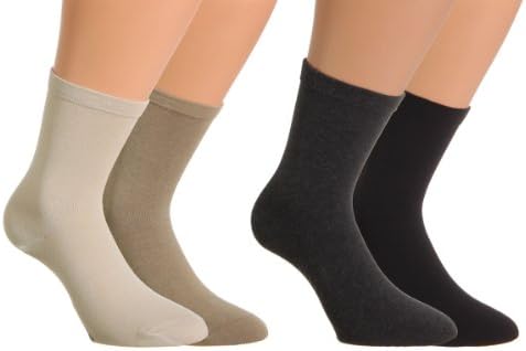 VITASOX Women Sanitary Socks Without Any Rubber Band 4, 6 or 8 Pair Pack