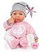 Produktbild Bayer Design 93829 My Piccolina Interactive Puppe, Funktionspuppe, sprechend (Babylaute), interaktiv, rosa