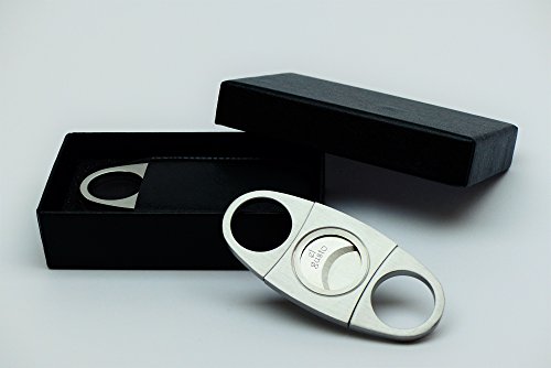Zigarrenschneider mit Etui von EL GUSTO – Langanhaltende Schneidkraft, elegantes Design – Zigarrencutter Zigarrenbohrer von EL GUSTO - 4