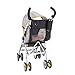 33*35cm Waterproof Multi Function Adjustable Strap Kids Snacks Bottle Tissue Hanging Pouch Pockets Pram Hanging Pallet Pushchair Buggies Stroller Caddy Handlebar Organizer Mesh Storage Bag (Black)