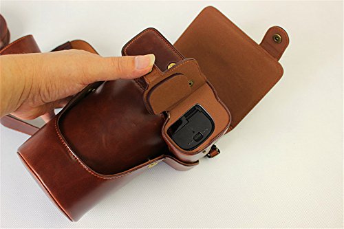 Boliner faite la main en cuir PU FullBody Coque Sac Housse pour appareil photo Nikon D500 avec lentille de 18 300 mm Bottom Ouverture Version Tour de cou Mini sac de rangement reviews Boliner faite la main en cuir PU FullBody Coque Sac Housse pour appareil photo Nikon D500 avec lentille de 18 300 mm Bottom Ouverture Version Tour de cou Mini sac de rangement