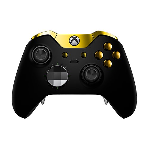 Preisvergleich Produktbild Xbox One Elite Controller - Matte Black & Gold Edition
