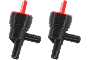 AISEN Lot de 2 robinets de carburant pour tondeuse à gazon Briggs & Stratton 494235 494539 494769 Tecumseh 35857 Honda GCV135 GXV140 GCV160