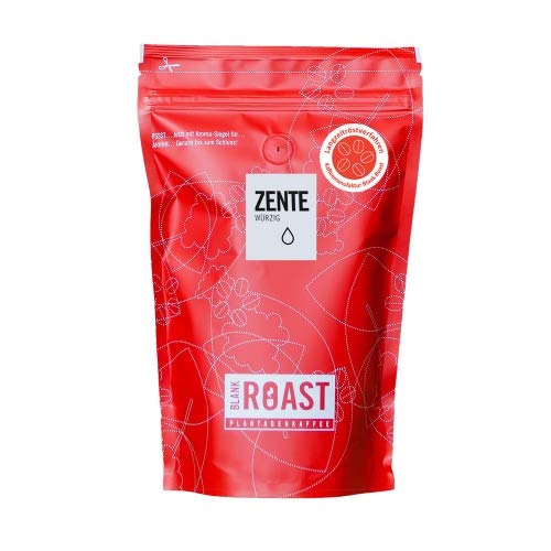 BLANK ROAST | Manufakturkaffee | Zente | Cafe Creme | Arabica | Kaffee Größe 1000g, Geschmack als ganze Bohne