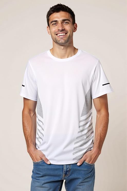 Camisetas de entrenamiento para hombre, de secado rápido, atléticas, para correr, absorben la humedad, ligeras, deportivas