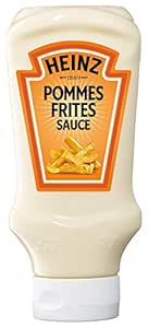 Heinz Pommes Frites Sauce Kopfsteherflasche, 10er Pack (10 x 400 ml ...