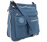 VIELSEITIG EINSETZBAR: Die Damen-Handtasche ist dank des Nylon-Materials keine Last auf den Schultern. Ganz im Gegenteil - egal ob ruhiger Bummeltag, Ausflug oder lange Feiernacht, die federleichte Umhängetasche bietet Komfort und Funktionalität zugleich.