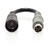 Produktbild Caratec Kamera-Adapter 4-polige Kupplung auf 6-poligen Stecker, schwarz, für Caratec Safety Rückfahrkameras und Monitore