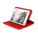 Produktbild OME® Universal Tablet-Schutzhülle 360 Grad Rotierend für 9 Zoll Zickzack-Entwurf (Rot)