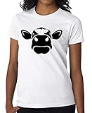 zeyko küchen  ZEYKO Damen T-Shirt Gr. 36 DE Small, weiß