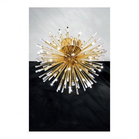 Preisvergleich Produktbild Kristall Deckenlampe 19x1,2W / G4 VIVALDO 1 39253 EGLO