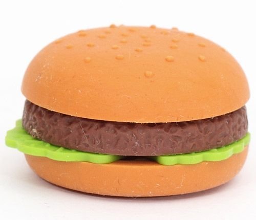 Preisvergleich Produktbild Hamburger Radiergummi aus Japan von Iwako