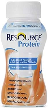 Nestle nutritional drink Resource Protein Apricot 200 ml (Pack of 4)