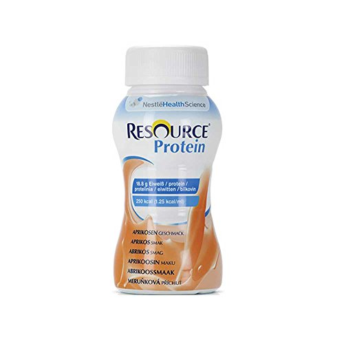 Nestle nutritional drink Resource Protein Apricot 200 ml (Pack of 4)