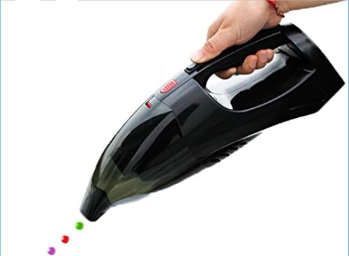 HL Car Four-In-One Multi-Functional Vacuum Cleaner Inflatable Dust Dry And Wet Lighting Test Tire Pressure , Black , 38*12*13.5Cm,black,38*12*13.5cm