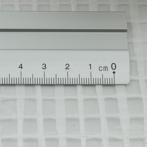 Gitterplane 4 x 5 m transparent 160g/m² Typ 4129 - 2