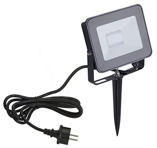 Trango 10 Watt IP65 LED Gartenstrahler Arbeitstrahler Teichstrahler 6000K TG3080