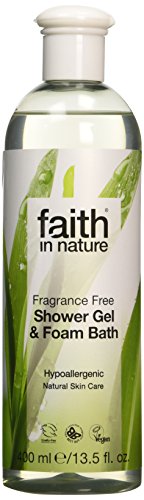 Faith in Nature Fragrance Free Shower Gel and Bath Foam