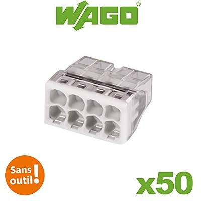 Wago - Pot de 50 mini bornes 8 fils S2273 WAGO