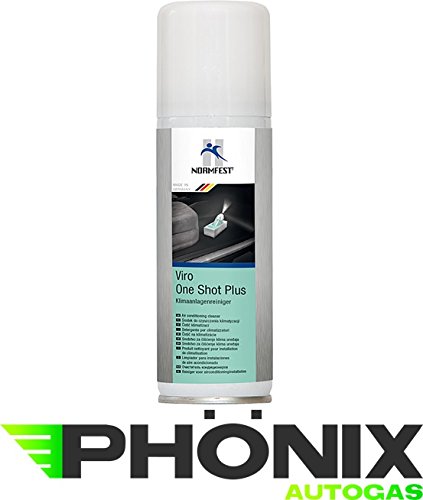 AUPROTEC® Norma fijo High Tech Aire Acondicionado Limpiador Viro One Shot Plus 100 ml Aire Acondicionado Desinfectante