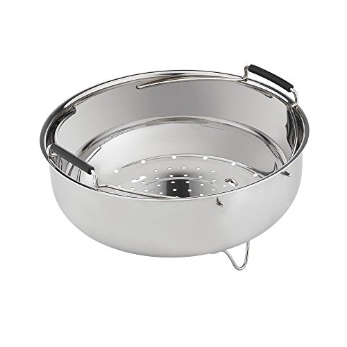 Moulinex Panier de cuisson à vapeur en acier pour Cookeo CE7061 CE8511