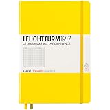 LEUCHTTURM1917 344799 Notebook Medium (A5), 249 numbered pages, squared, citron
