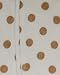 The Essential One - Unisex Spot Fur Baby Pramsuit Snowsuit - Beige White - Newborn - EO222