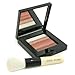 Bobbi Brown Bronze Shimmer Brick Set: Bronze Shimmer Brick Compact + Mini Face Blender Brush (Limited Edition) 2pcs