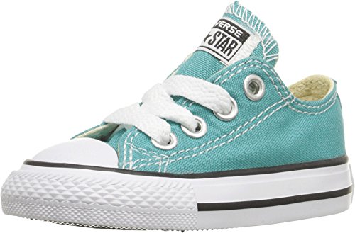 Converse Chuck Taylor All Star Seasonal Ox Fashion Sneaker Shoe - Aegean Aqua - Boys - 4