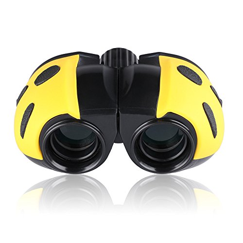 Kids Binoculars Compact Mini Binoculars for Children, Rubber 8x22 Adjustable Lightweight Binoculars Telescope Toy, Children Educational Toys for Bird Watching, Outdoors, Climbing, Mankn Boshile Series
