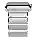 Produktbild Oittm Edelstahl Armband für Apple Watch 42mm iWatch Edelstahl Ersatzband für Apple Watch Series 2 - 42mm/ Apple Watch Series 1 - 42mm(Silber)