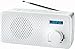 Produktbild Denver 12216640 DAB+ und FM Radio DAB-41 mit LCD Display Weiß