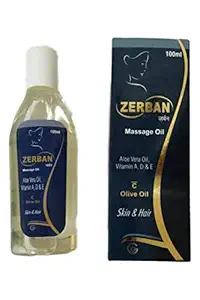Zerban Hair Massage Oil, 100ml