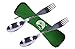 Produktbild EcoPower Sports Set aus 2 Sporks in Edelstahl für Camping, Picknicks und Grillen. Das beste Zubehör für Outdoor-Festivals. Kombinationslöffel und Gabel aus hochwertigem Stahl.