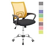 Silla ergonómica con asiento firme y respaldo fabricado en malla transpirable. Sus características permiten un perfecto apoyo lumbar y ventilación de la espalda.